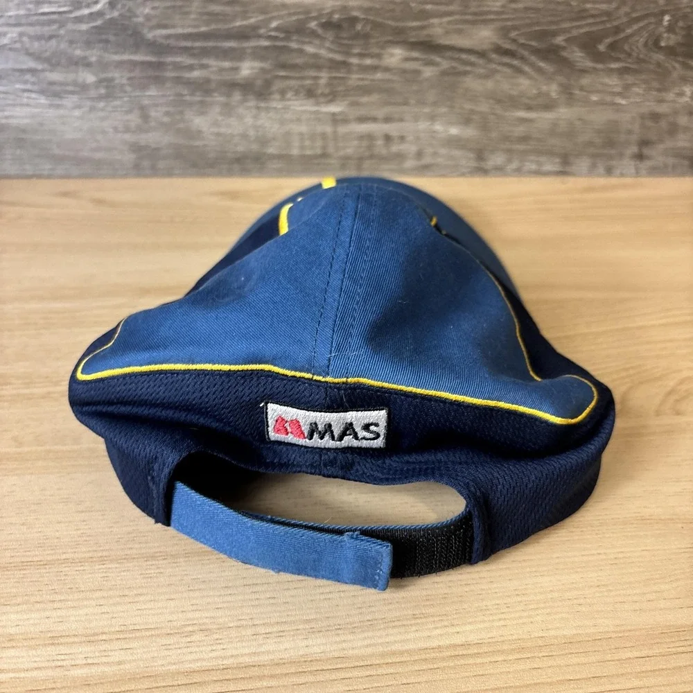 Sri Lanka Cricket Hat Cap Strap Back Blue Yellow Boys Cricket World Kids